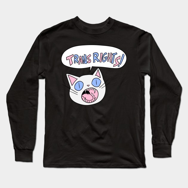 Trans Rights! Long Sleeve T-Shirt by Kytri